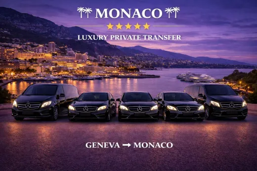 Geneva to Monaco Private Chauffeur